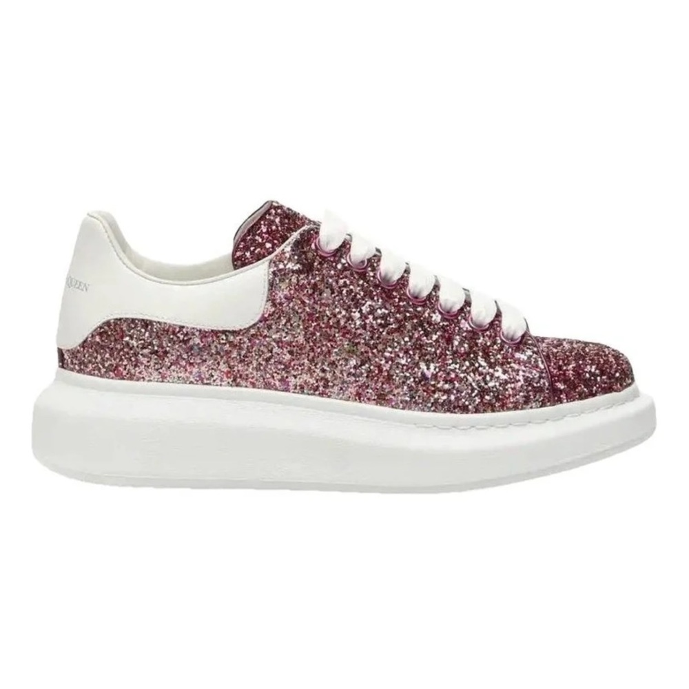 Alexander McQueen oversized sneakers glitter size 38